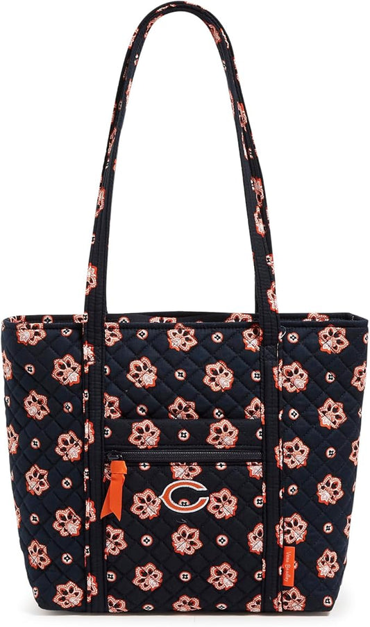 Vera Bradley Women's Cotton NFL Small Vera Tote Bag (Multiple Teams Available)
