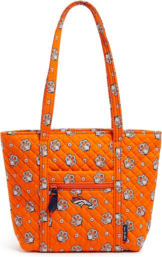 Vera Bradley Women's Cotton NFL Small Vera Tote Bag (Multiple Teams Available)