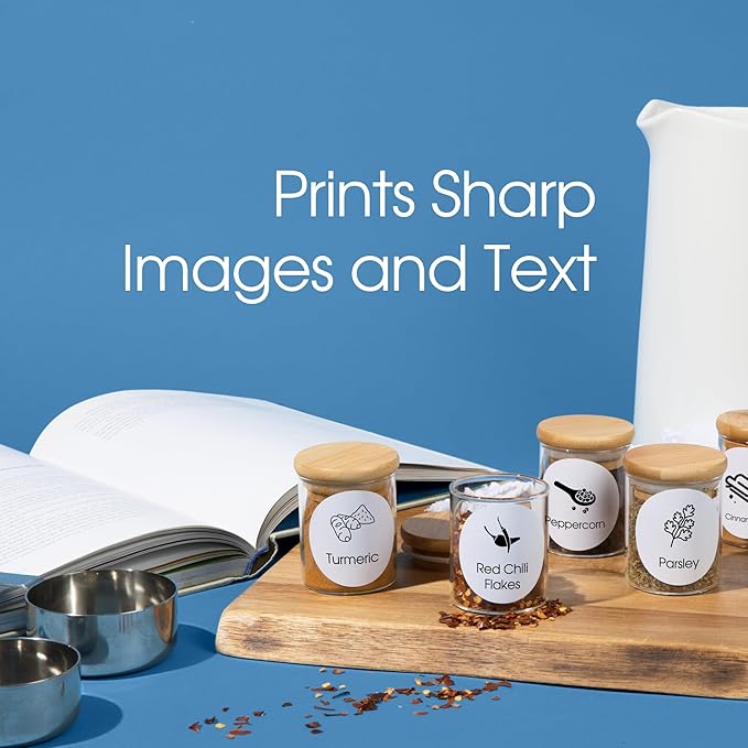 Spartan Industrial - 1 1/2" X 1" Direct Thermal Barcode Labels Compatible with Rollo, Zebra, and Other Desktop Label Printers (10 Rolls, 1300/Roll)