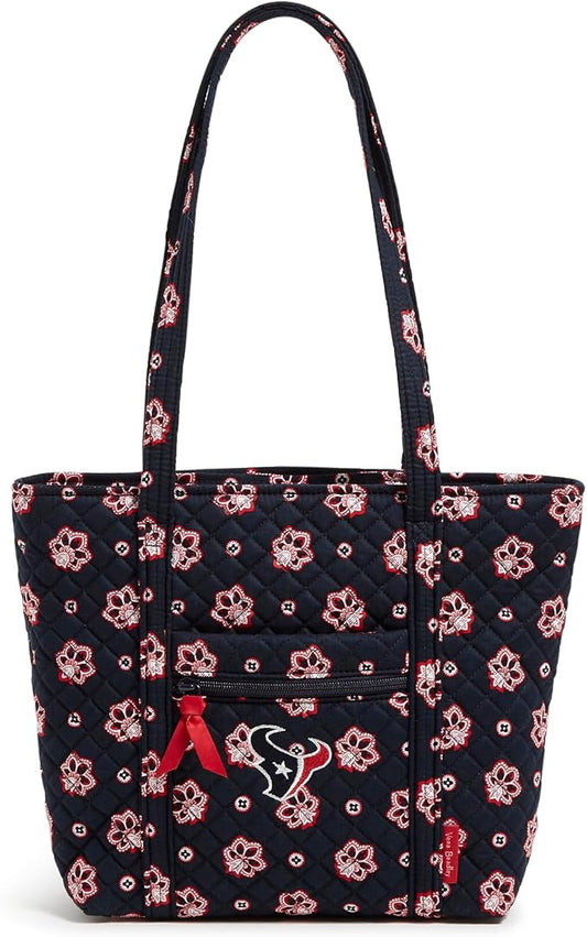 Vera Bradley Women's Cotton NFL Small Vera Tote Bag (Multiple Teams Available)