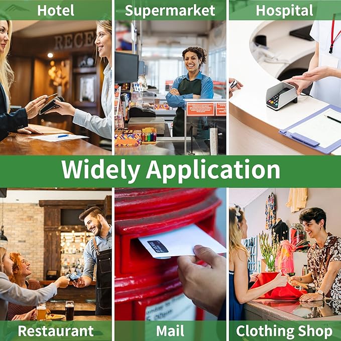 (100 rolls) 2 1/4" x 50' feet Thermal Paper, POS Cash Register Receipt Rolls, Receipt Paper, Fits All POS Cash Registers