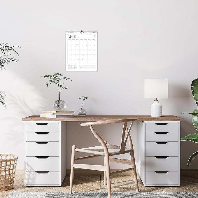 Beautiful 2025-2026 Wall Calendar - Runs from January 2025 until July 2026 – 14.5"x11.5" Office Wall Calendar for Easy Organizing